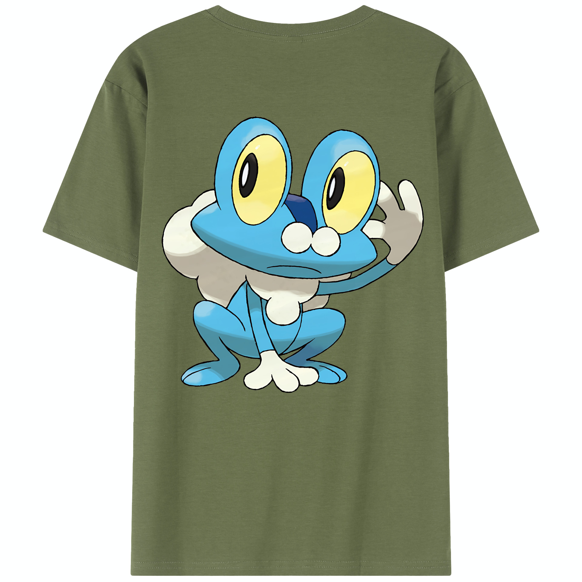 （画像用） ポケットモンスター Pokémon 綿100％半袖Tシャツ（背面プリント）